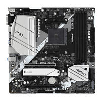 Asrock B550M Pro4 Mode D'emploi