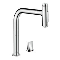 Hansgrohe Metris Select M71 200 Eco 1jet sBox 73825000 Mode D'emploi / Instructions De Montage