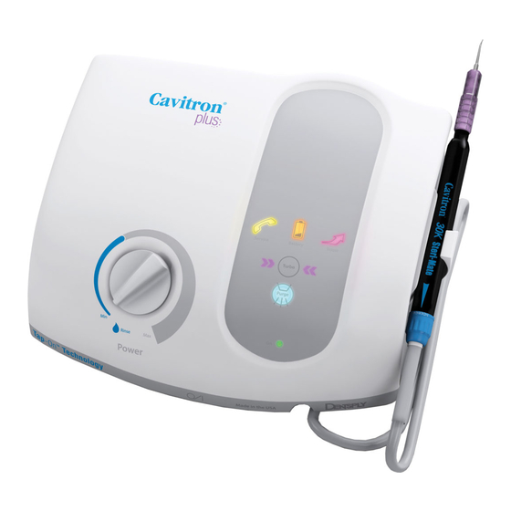 Cavitron Plus Ultrasonic Scaler Manuels