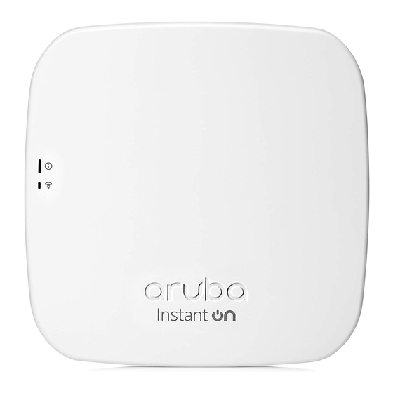 Aruba Instant On AP12 Guide D'installation