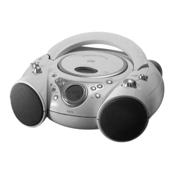 AEG SR 4316 Mode D'emploi