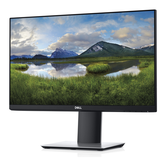 Dell P2219HC Guide De L'utilisateur