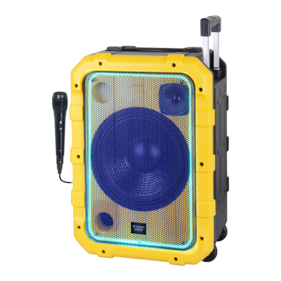 Trevi XF 1300 BEACH Mode D'emploi Et Branchement
