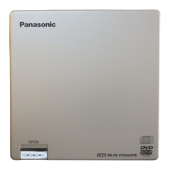 Panasonic CF-VDRRT3U Mode D'emploi