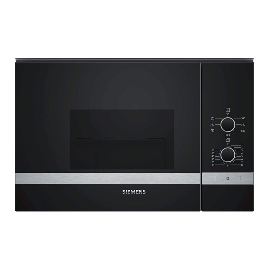Siemens BE520LMR0 Manuel D'utilisation Et Notice D'installation