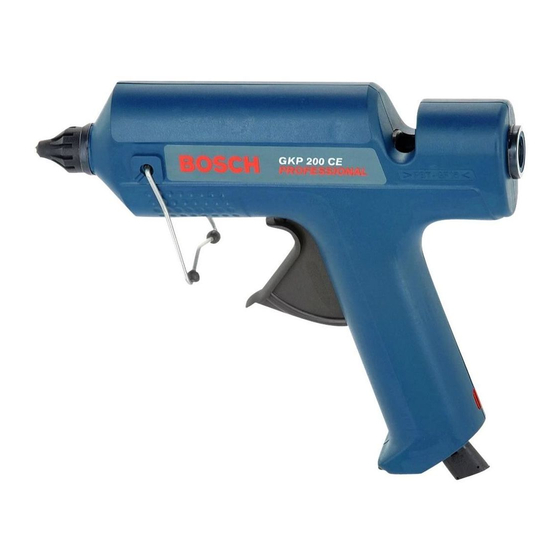 Bosch GKP 200 CE Professional Notice Originale