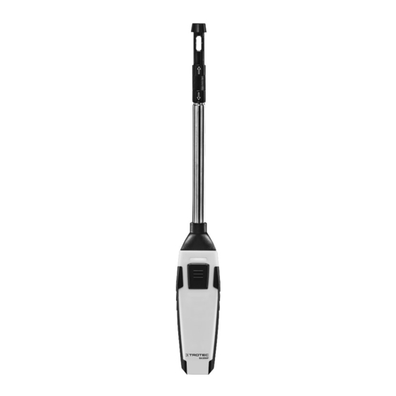 Trotec BA30WP Manuel D'utilisation
