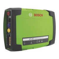 Bosch KTS 5a Série Notice Originale