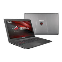 Asus ROG GL752VW-T4021T Manuel Électronique