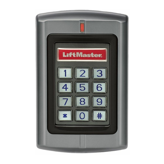 LiftMaster KPR2000 Manuel D'installation Et De Configuration