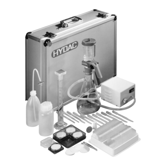 HYDAC FILTER SYSTEMS FAS Notice De Service Et De Maintenance