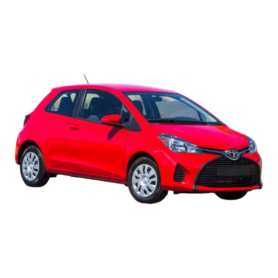 Toyota YARIS HATCHBACK 2016 Manuels