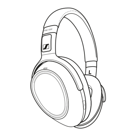 Sennheiser PXC 550-II Guide Rapide