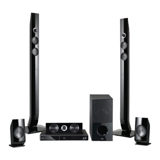 LG HB906PA Guide D'utilisation