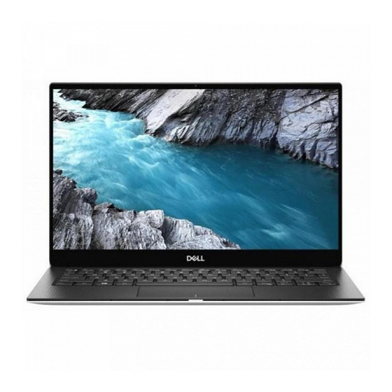 Dell XPS 13 7390 Guide De Maintenance