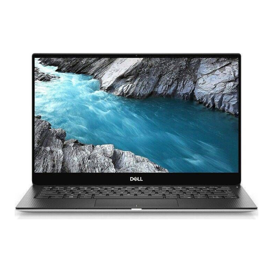 Dell XPS 13-7390 Manuel D'utilisation