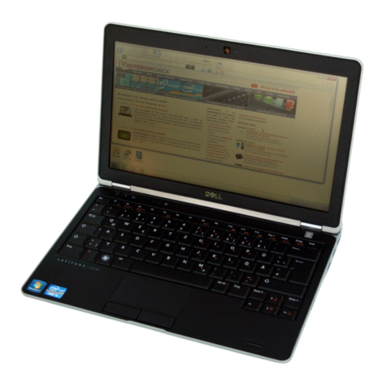 Dell Latitude E6230 Manuel Du Propriétaire