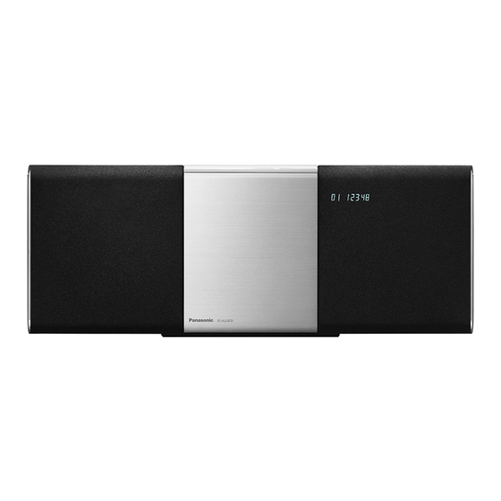 Panasonic SC-ALL5CD Mode D'emploi