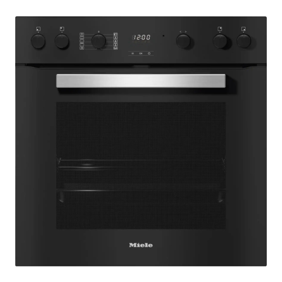 Miele H 2456-60 EP Mode D'emploi Et Instructions De Montage