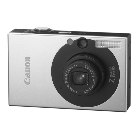 Canon PowerShot SD1000 DIGITAL ELPH Guide D'utilisation