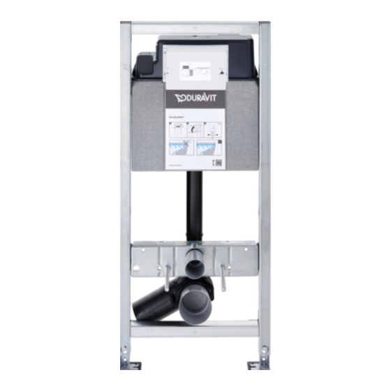 DURAVIT DuraSystem WD1010 000 000 Notice De Montage