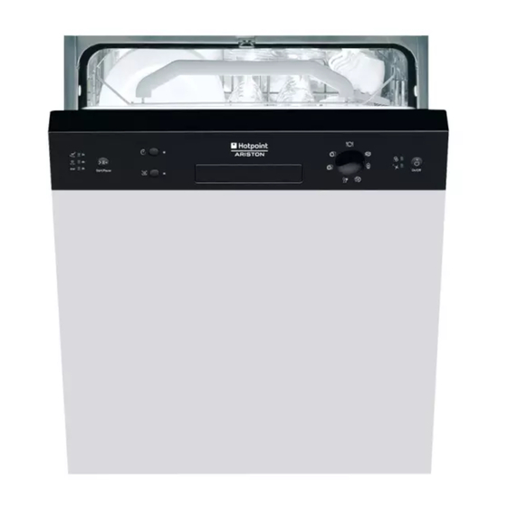 Hotpoint Ariston LFS 216 A/HA WH Mode D'emploi