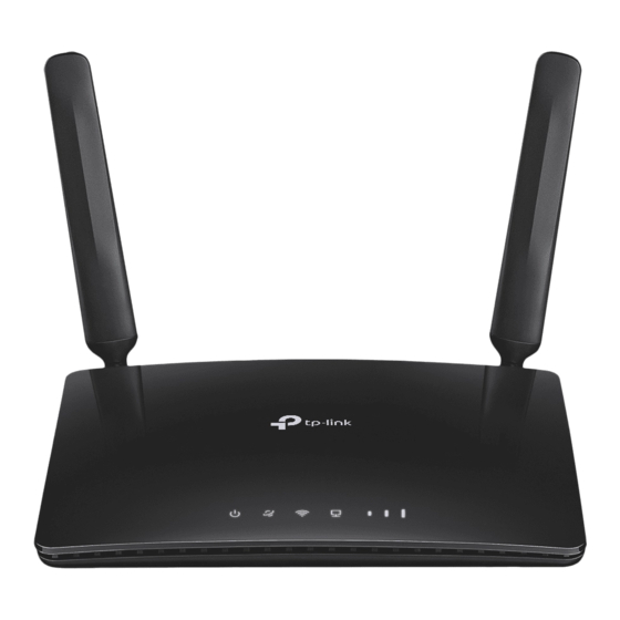 TP-Link Archer MR200 Guide D'installation Rapide