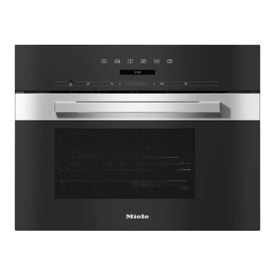 Miele DG 7140 Mode D'emploi Et Instructions De Montage