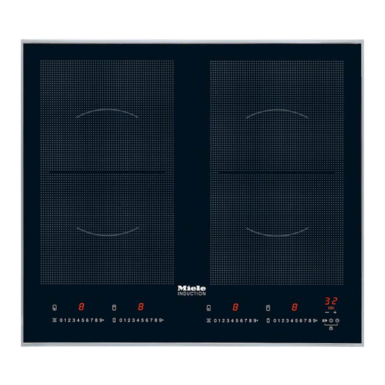 Miele KM6328-1 Mode D'emploi Et Instructions De Montage