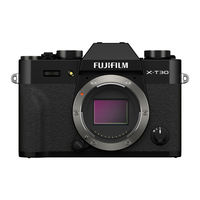 FujiFilm X-T30 Notice Originale