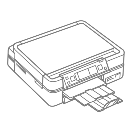 Epson Stylus Photo PX710W Serie Guide Des Operations De Base