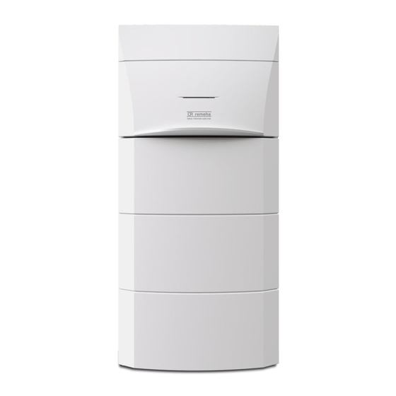 REMEHA Eria Tower Ace MB Notice D'installation, D'utilisation Et De Maintenance