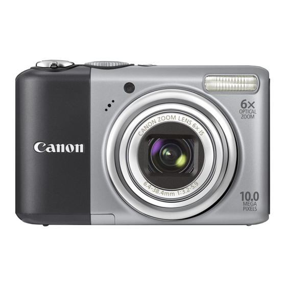 Canon PowerShot A2000 IS Guide D'utilisation