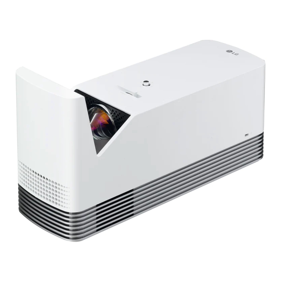 LG HF85JG Guide D'utilisation Rapide