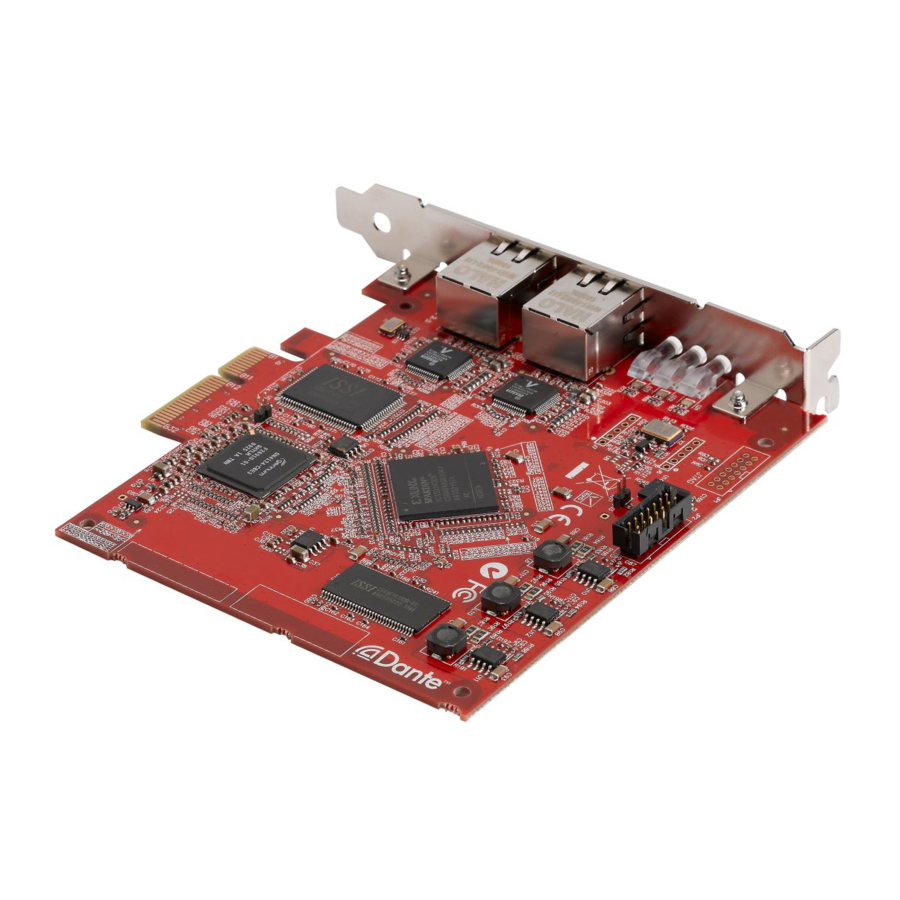 Yamaha DANTE ACCELERATOR Manuel D'utilisation Fonctions De Base