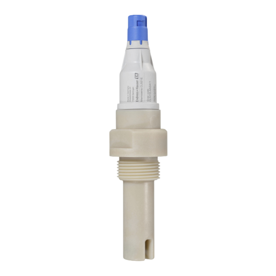Endress+Hauser Memosens CLS21E Information Technique