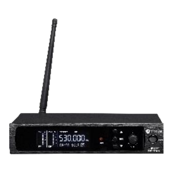 Prodipe DSP Solo UHF-M850/F5 Manuel Utilisateur