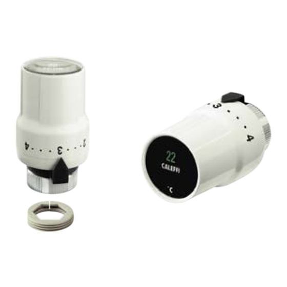 CALEFFI 202 Serie Mode D'emploi