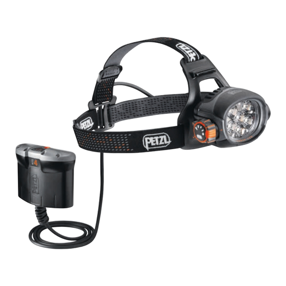 Petzl ULTRA BELT Mode D'emploi