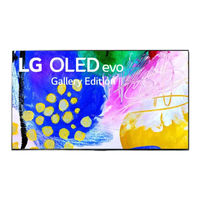 LG OLED83G2 Série Manuel D'utilisation