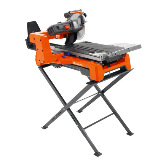Husqvarna TS 60 Manuel D'utilisation