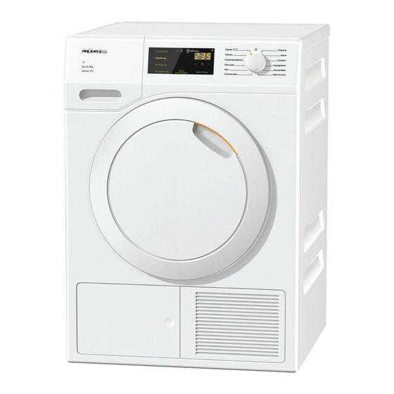 Miele TDD 430 WP 120 Série Mode D'emploi