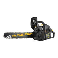 McCulloch CS 450 Manuel D'utilisation