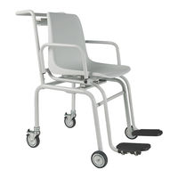 Seca 952 Mode D'emploi Et Garantie