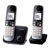 Panasonic KX-TG6812 Manuel Utilisateur