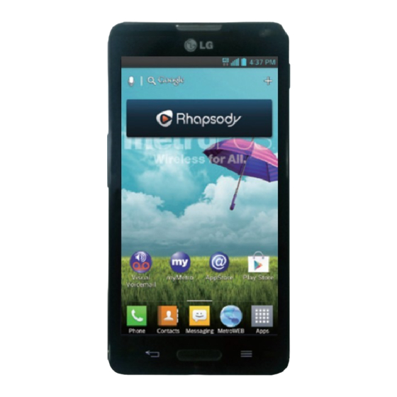 LG Optimus F6 Guide De L'utilisateur