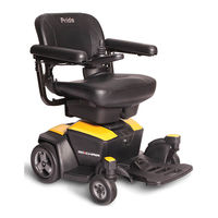 Pride Mobility Products Go-Chair Manuel De L'utilisateur