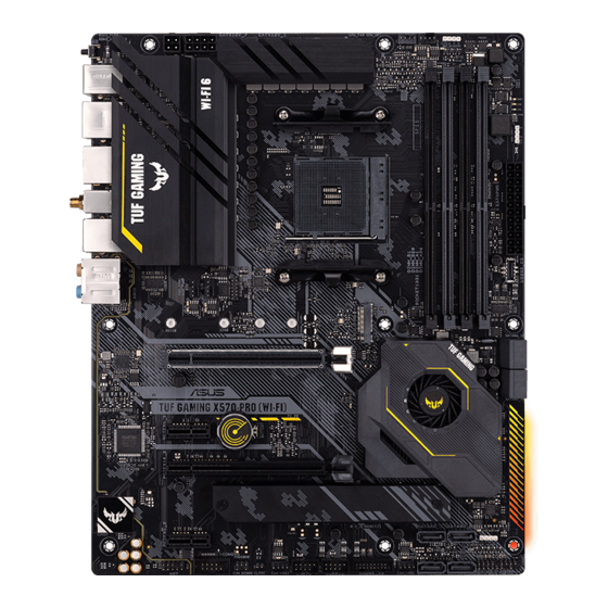 Asus TUF GAMING X570-PRO Manuel D'utilisation