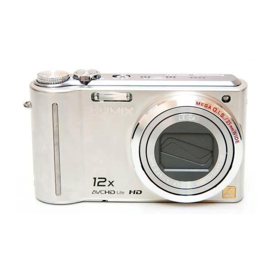 Panasonic LUMIX DMC-TZ6 Mode D'emploi