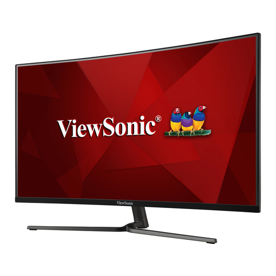 ViewSonic VX3258-2KPC-mhd Guide De L'utilisateur